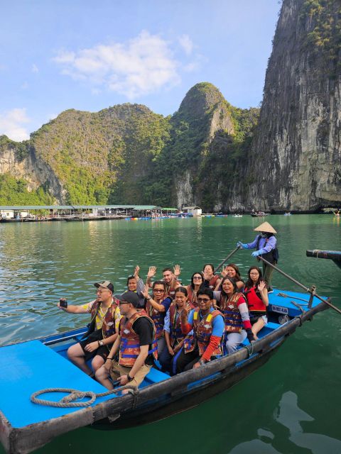 Halong Bay Luxury Day Tour Buffet Lunch,Small Group, Kayak - Afternoon Tea and Cakes