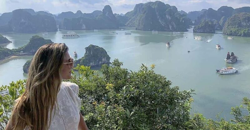 Halong Bay Luxury Daycruise/Lunch, Kayak, Cave, Titov Island - Key Points