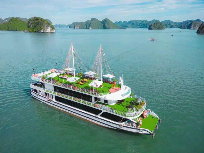 Halong Bay Newest 5-Star Cruise With Buffet Lunch & Jacuzzi - Itinerary and Activities
