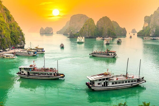 Halong Dragon Bay 5 Star Cruise 2D1N-All Inclusive,Cave,Transfer - Key Points