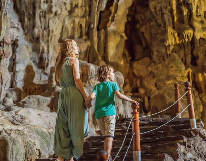Halong Full Day Cruise: Kayak, Cave, Lunch, Beach & Island - Itinerary Highlights