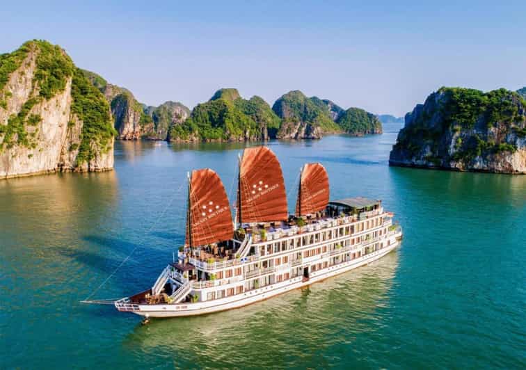 Halong Ninh Binh 4 Days 3 Night By Arcady Cruise 5 Star - Luxurious Cruise and Accommodation Experience