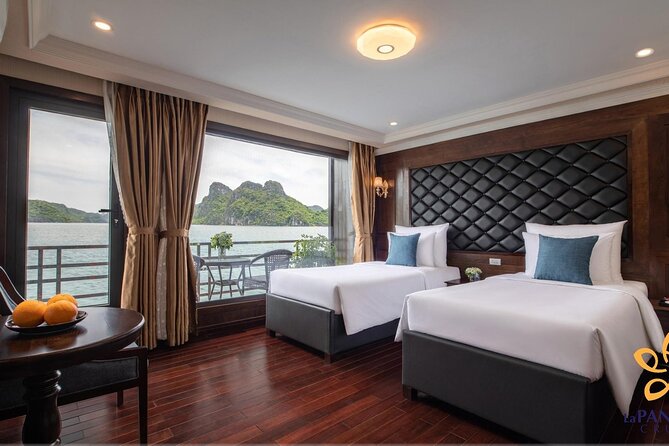 Halong Pandora 5 Star Cruise 2D1N-ALL Inclusive, Cave, Transfer - Special Date Pricing