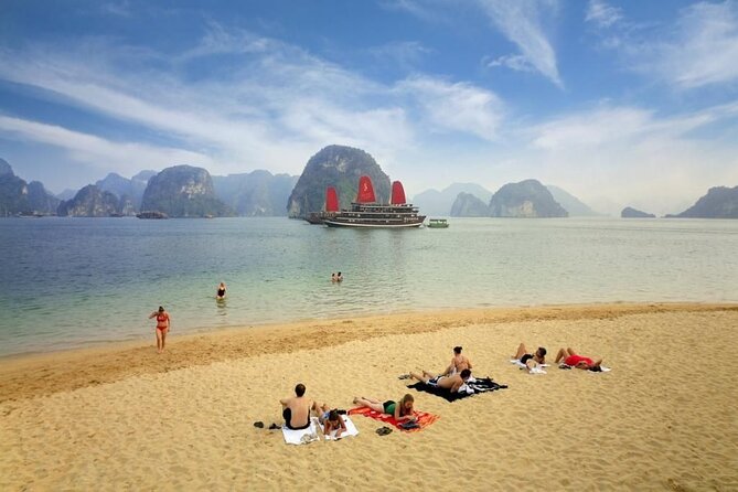 Halong Pandora 5 Star Cruise 2D1N-ALL Inclusive, Cave, Transfer - Group Size and Pricing