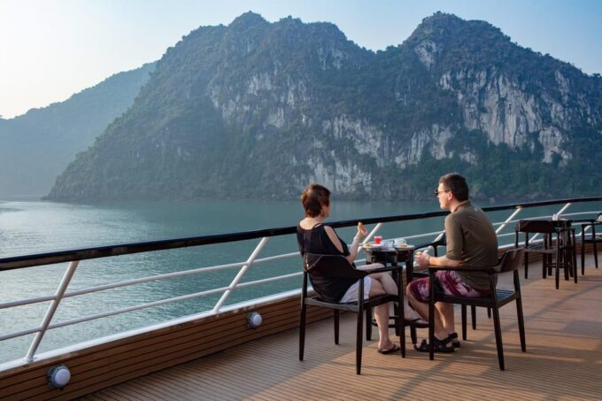Halong Scarlet Pearl Cruise 2 Days & Balcony Cabin - Inclusions and Amenities