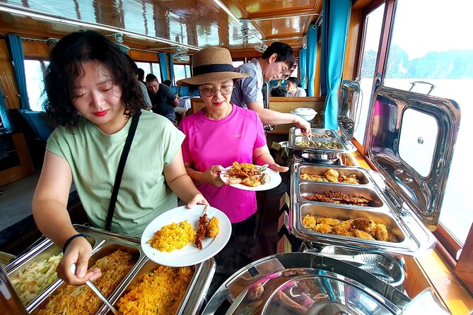 Halong Wonder Bay Day Cruise (Small Group on Boat & Buffet Lunch) - Booking Information