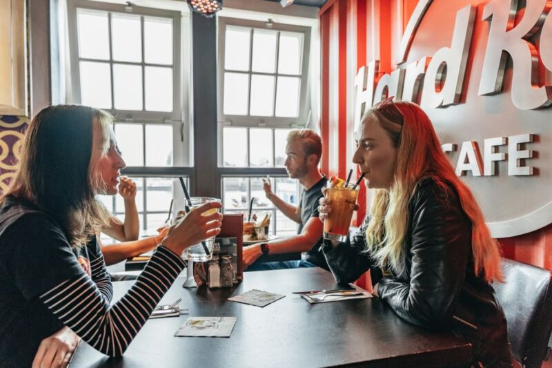 Hamburg: Hard Rock Cafe Skip-the-Line Meal - Outdoor Seating on Rooftop Terrace