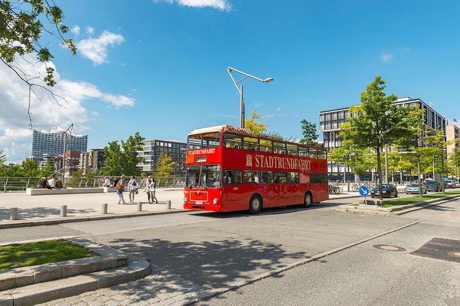 Hamburg Hop-on-Hop-off Tour, Harbor and Lake Alster Cruise - Hop-on Hop-off Route
