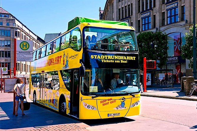Hamburg: Hop-On Hop-Off Tour - Yellow Double Decker - Included Services