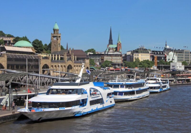 Hamburg: Line F Hop-On Hop-Off Bus and Boat Tour - Key Points