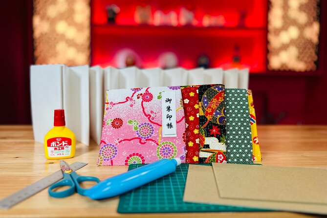 Handmade Goshuin Book Experience Eco Friendly Upcycling in Tokyo - Goshuin Book Crafting Process