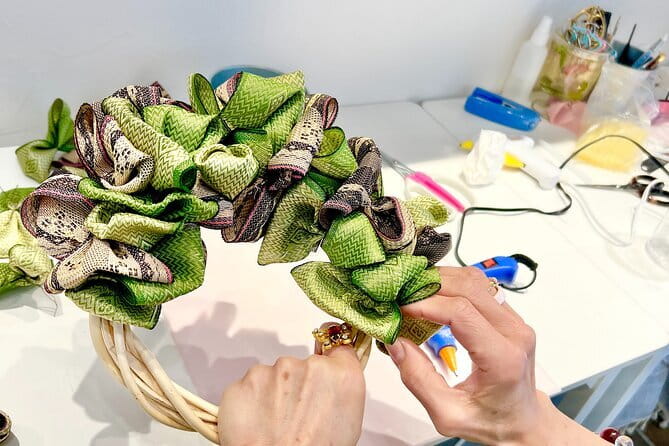 Handmade Wreath Experience Using Tatami Mat Edges in Setagaya - Preparing for the Wreath-Making Activity