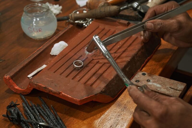 Hands-On Silver Jewelry Making Near Ubuds Monkey Forest - Jewelry Making Experience