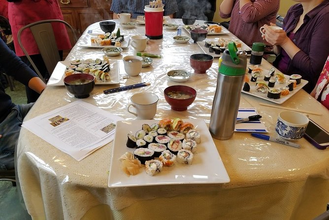 Hands on Sushi Rolls Class - Getting There via Public Transportation