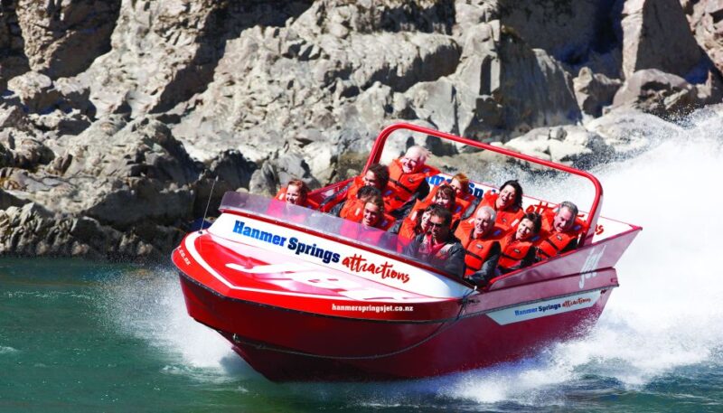 Hanmer Springs Jet Boat Adventure Tour - Included Experiences