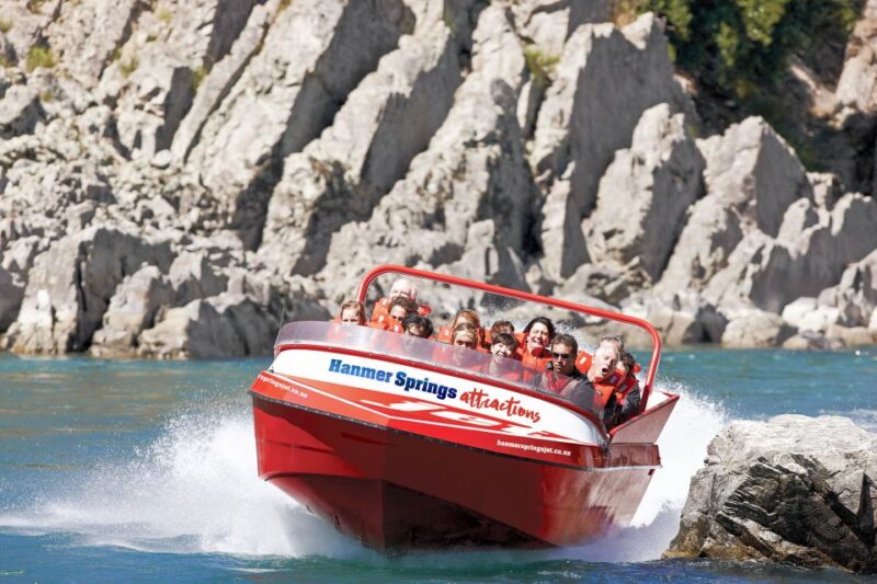 Hanmer Springs: Jet Boat and Bungy Jump Combo - Jet Boat Ride Details