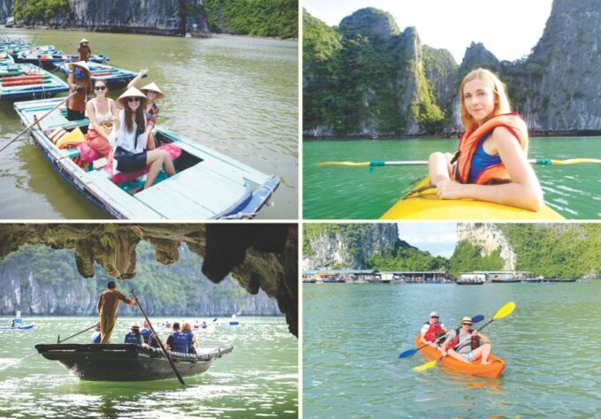 Hanoi: 1 Day Ha Long Bay Cruise / Cave, Titop Island, Kayak - Pickup and Transportation