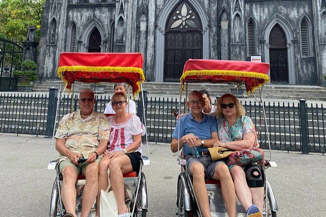 Hanoi 2.5 Hour Guided Sightseeing Cyclo Tour & Egg Coffee Class - Transportation Details
