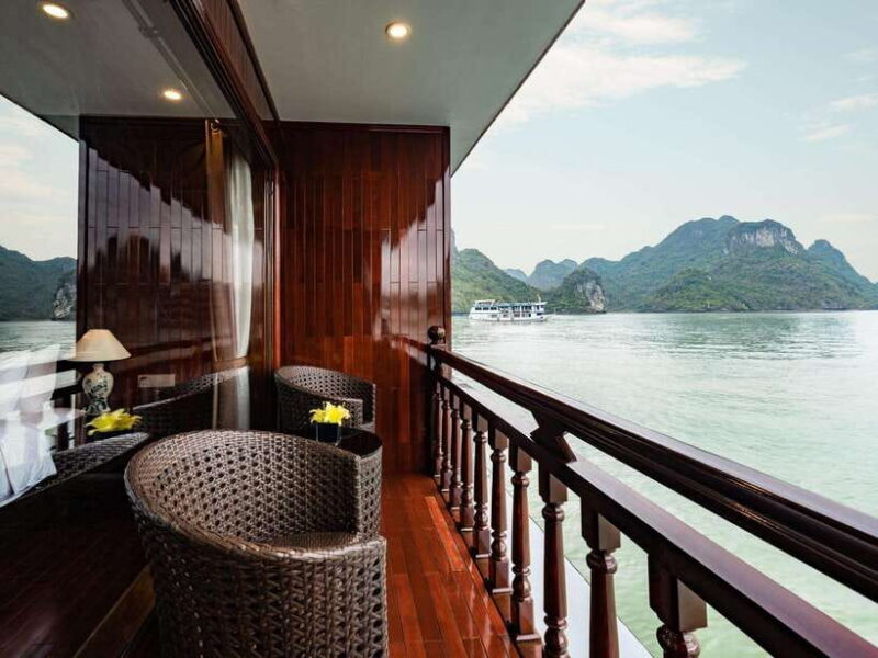 Hanoi: 2-Day Halong & Lan Ha Bay 5 Stars Cruise With Balcony - Included Services and Amenities