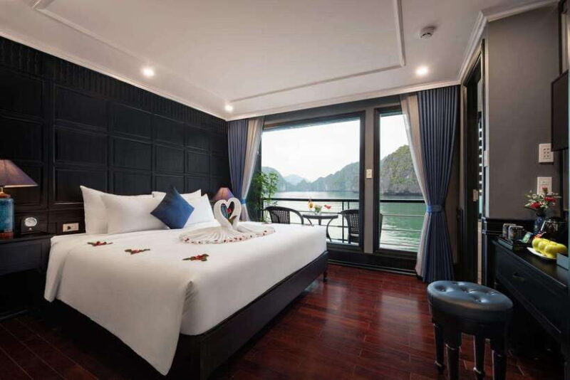 Hanoi: 2-Day Halong-Lan Ha Bay BEST SELLER 5* Cruise Balcony - Day 1 Itinerary and Activities