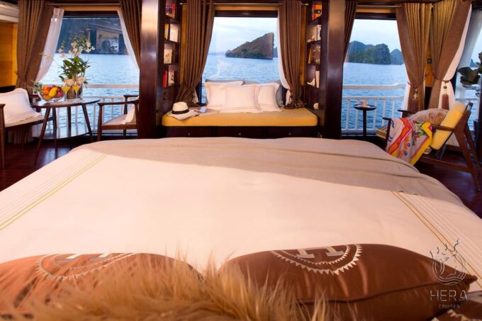 Hanoi: 2D1N Ha Long Bay by Hera Boutique Cruise - Included Amenities
