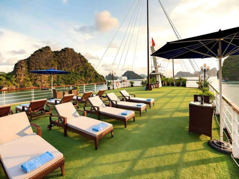 Hanoi: 2D1N Ha Long&Lan Ha Bay by Le Journey Elegance Cruise - Sunset Party and Dinner