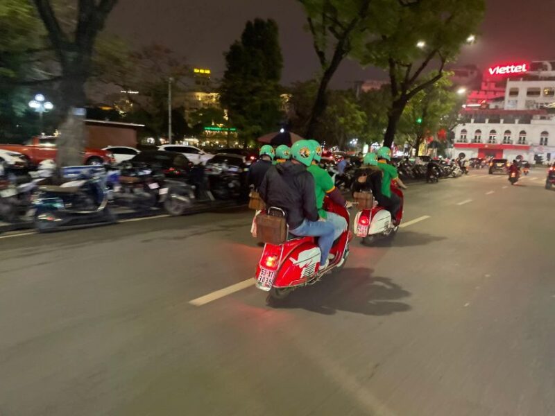 Hanoi 4.5-Hour Vespa Tour City Tour - Itinerary Overview