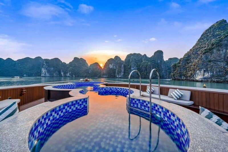Hanoi: 7.5 Hours Visit Halong By Symphony Luxury Day Trip - Discovering Ti Top Island