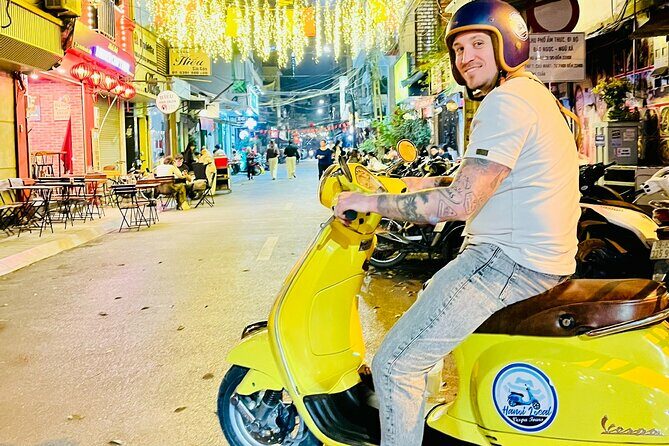 Hanoi After Dark Vespa Tour (4 hours): Street Food & Night Vibes - A Unique Way to Experience Hanoi After Dark