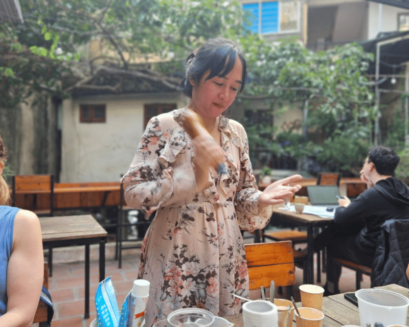 Hanoi Artisan Coffee Making Class With Train Street - Key Points