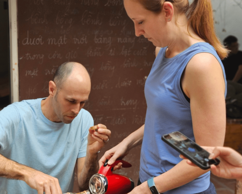 Hanoi Artisan Coffee Making Class With Train Street - Highlights of the Experience