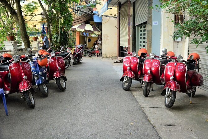 Hanoi Back Streets Vespa Tours: Hanoi Vintage Vespa Tours City - Sightseeing Itinerary