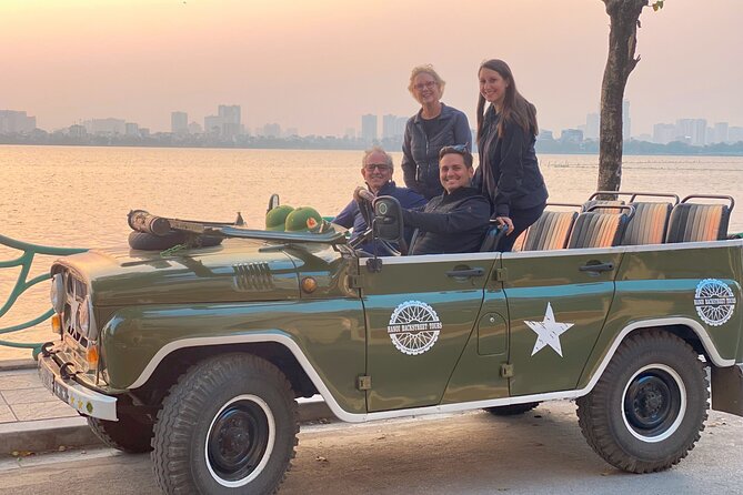 Hanoi Backstreet Jeep Tour: Red River Countryside & City Vibes - Jeep Adventure Through Hanoi