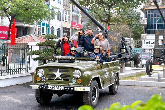 Hanoi Backstreet Jeep Tour: Red River Countryside & City Vibes - City Sights and Local Experiences