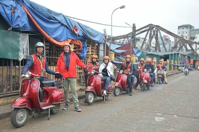 Hanoi By Vespa Tours: HISTORY + CULTURE + SIGHT + FUN 2,5 Hours - Walking Along the Historic Train Tracks at Dung Tau
