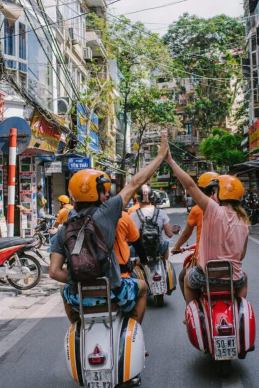 Hanoi City & Food Tour by Vespa - by Night! - Vintage Vespa Experience