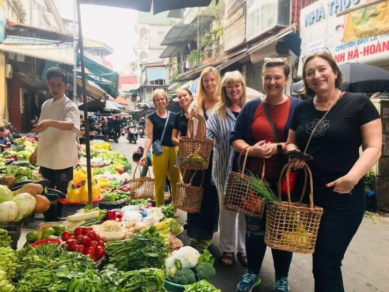 Hanoi Cooking Class With Local Market and Traditional Dishes - Itinerary