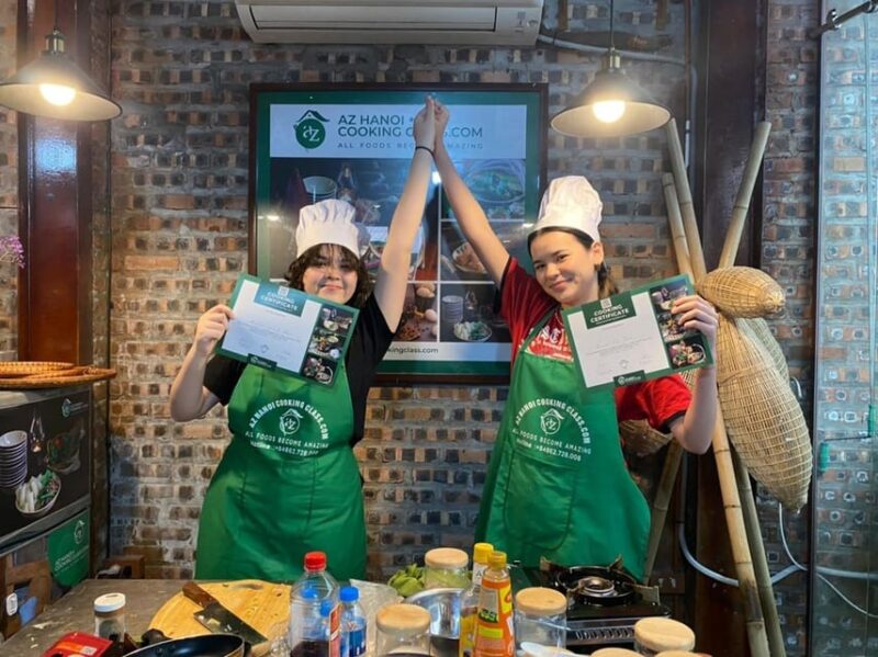 Hanoi Cooking Class With Local Market and Traditional Dishes - Additional Information