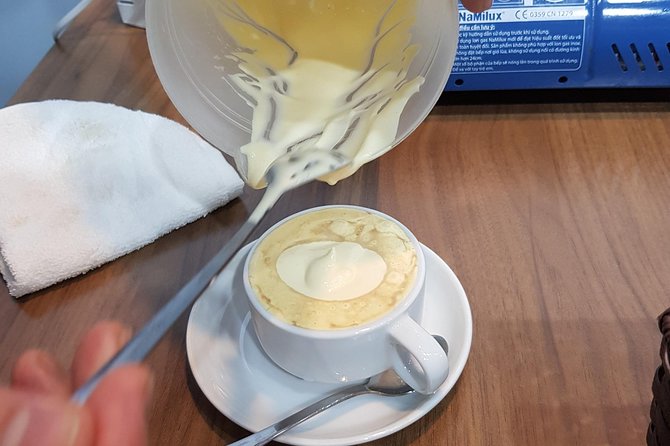 Hanoi Daily Egg Coffee Making Course With Local Guide - Decorating Egg Coffee