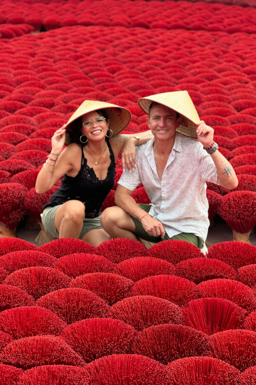 Hanoi: Day Trip to Lacquer Paint, Incense & Hat Villages - Itinerary Highlights