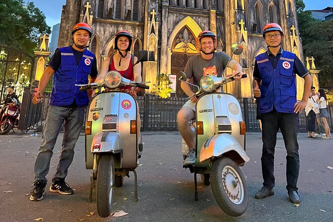 Hanoi Evening Vespa Food Tour 04hrs - Inclusions and Exclusions