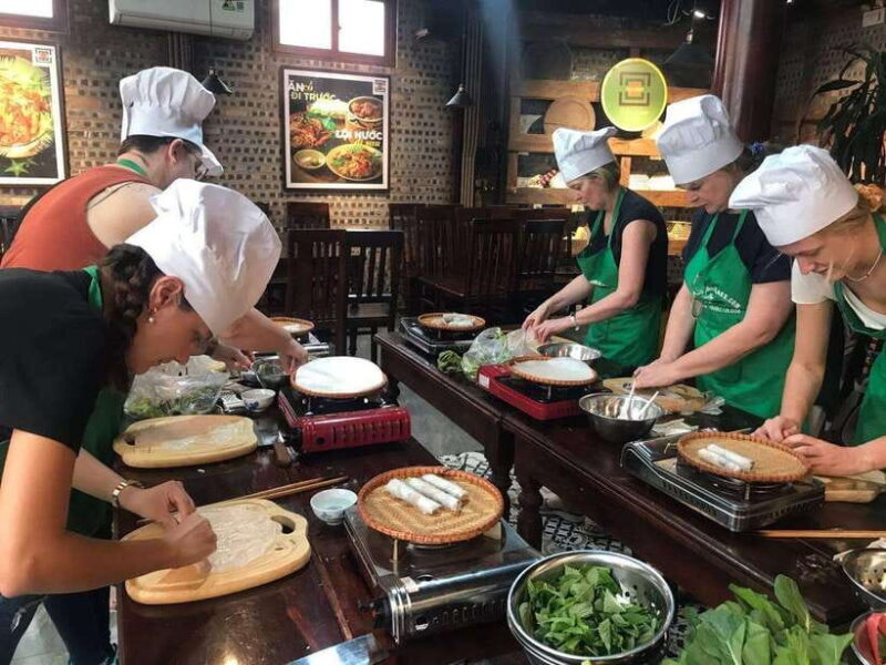 Hanoi Food Adventure: Vietnamese Market Tour & Cooking Class - Hands-On Cooking Session With a Professional Chef