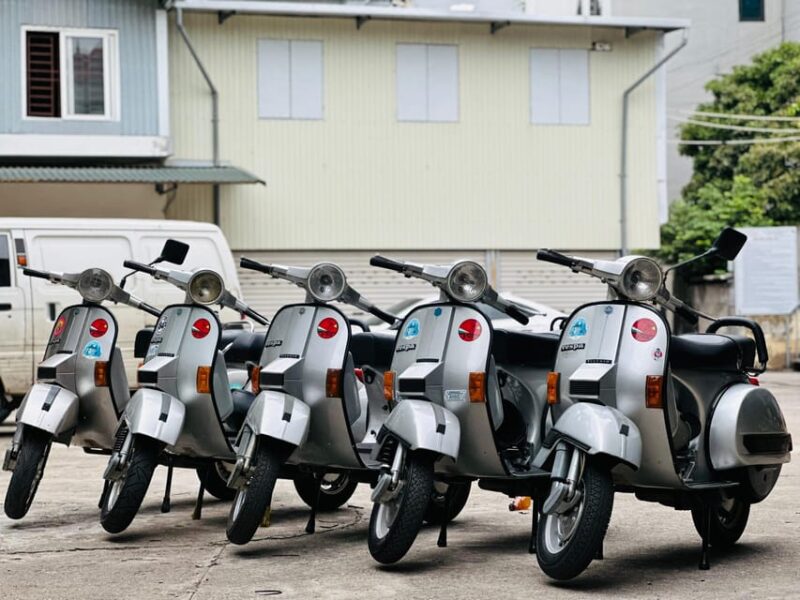 Hanoi: Food and Sightseeing Vespa Tour With 7 Tastings - Key Points