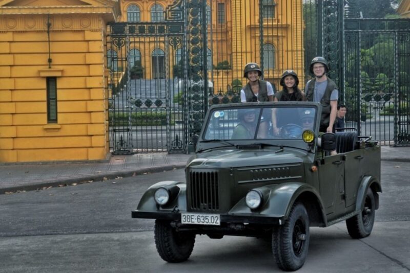 Hanoi: Food, Culture, Sightseeing and Fun – Army Jeep Tour - Exploring Hanois Main Sights