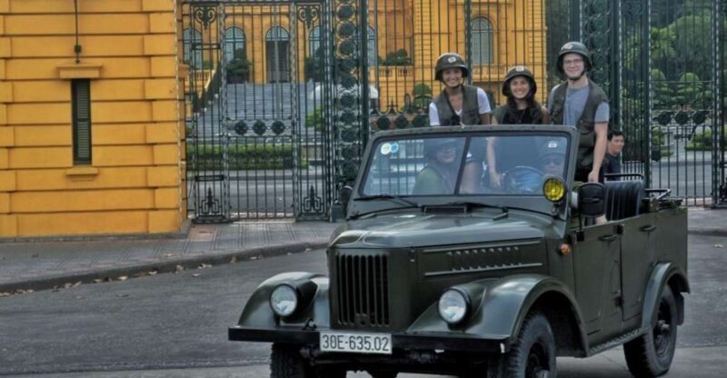 Hanoi: Food, Culture, Sightseeing and Fun – Army Jeep Tour - Local Perspective on Everyday Life