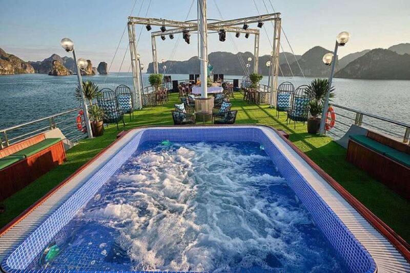 Hanoi: Full-Day Halong Bay 5-Star Cruise With Kayak & Buffet - Itinerary and Activities