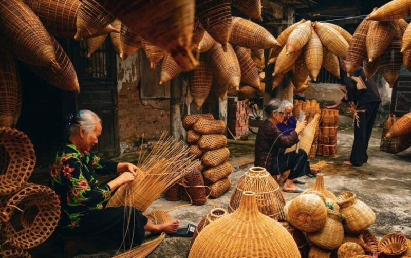 Hanoi: Guided Full-Day Bamboo Fish Trap & Soy Sauce Villages - Highlights