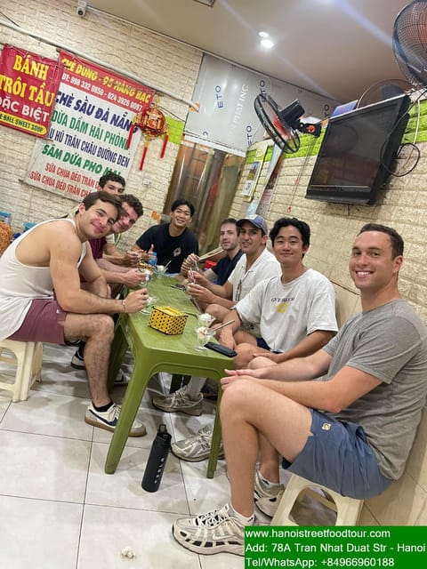 Hanoi: Guided Street Food Walking With the Train Street - Free Cancellation