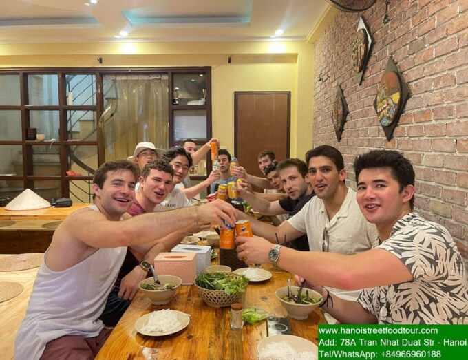 Hanoi: Guided Street Food Walking With the Train Street - Recap