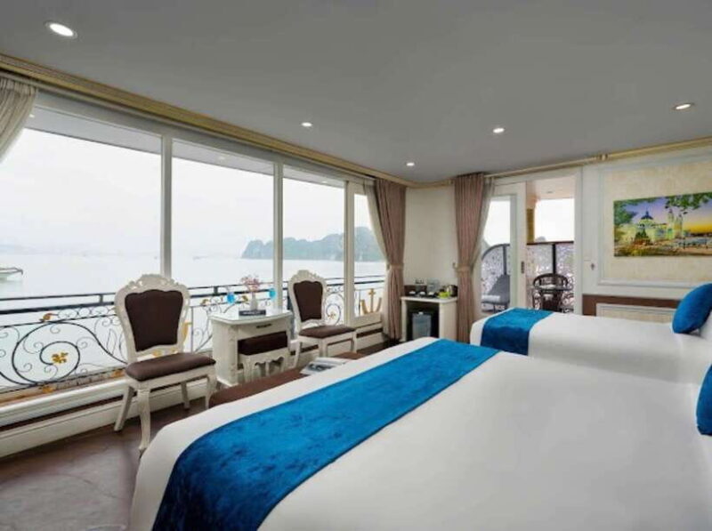 Hanoi: Ha Long 2D 1N Cruises: Bancony, Beach, Meals, Caves - Included Services